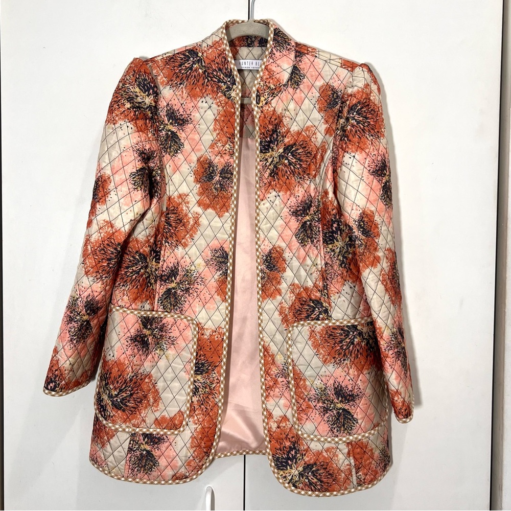 Hunter Bell Floral Quilted Puffer Jacket